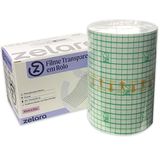 Filme Transparente Em Rolo Zelara 10cmx10m Curativos Fixação