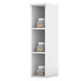 Armario Aereo Com Nicho Mdf 20 Cm Americana C360 Branco Henn
