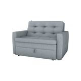 Sofá-cama Tecido Linho Fosco Meg Matrix