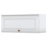 Armario Aereo Basculante Mdf 80 Cm Americana C354 Branco Henn
