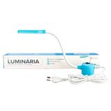 Luminária Para Maquina Costura 20 Leds Imã E Haste Flexível
