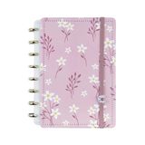 Caderno Inteligente A5 Pink Blossom By Sof 80fls