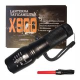 Lanterna Torch Led Alta Potencia Carregador Residencial E
