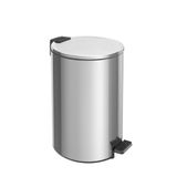 Lixeira Com Pedal Tramontina Loop Aço Inox Polido 20 Litros Tramontina