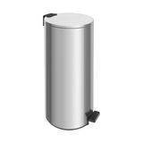 Lixeira Com Pedal Tramontina Loop Aço Inox Polido 30 Litros Tramontina