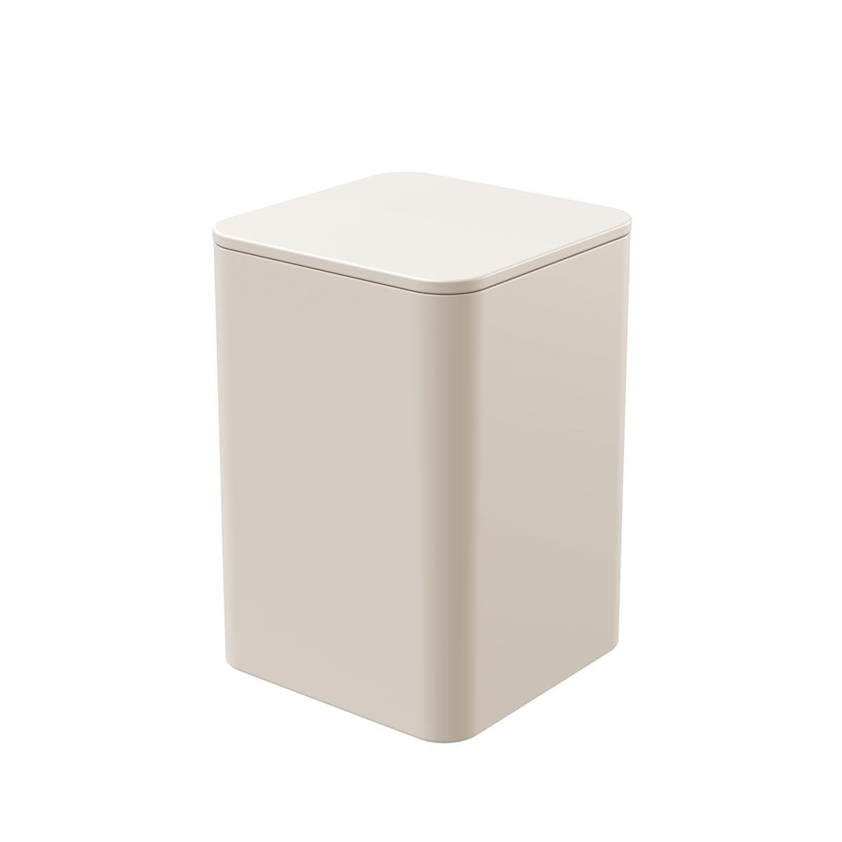 Porta Algodão E Cotonete Com Tampa - Stolf