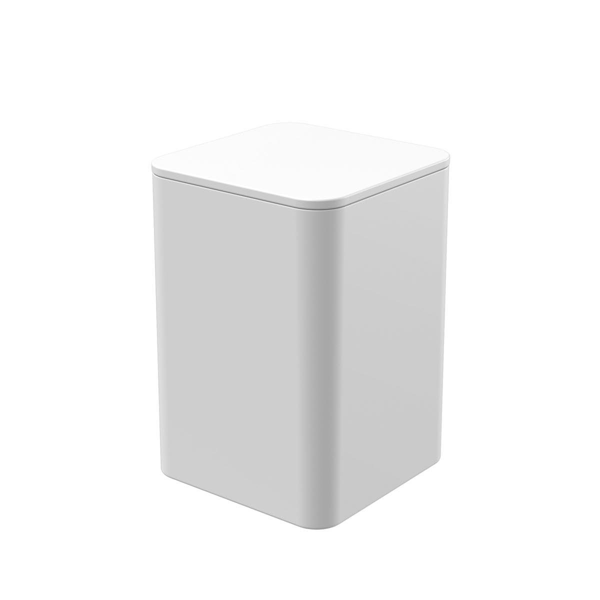 Porta Algodão E Cotonete Com Tampa - Stolf