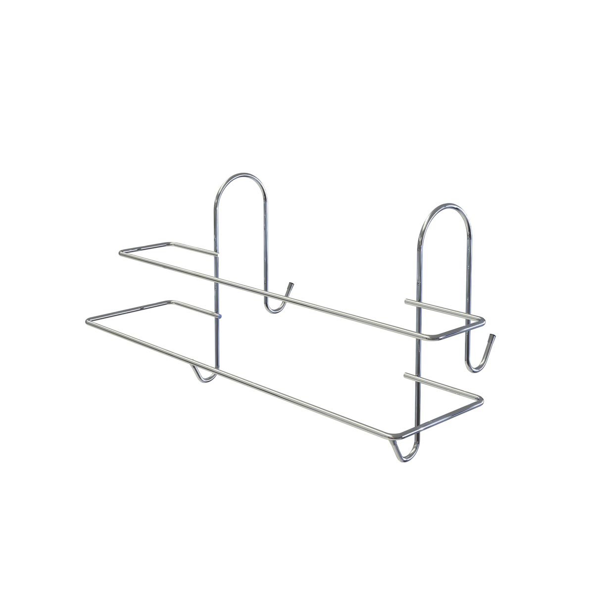 Toalheiro Duplo Para Box De Banheiro - Stolf