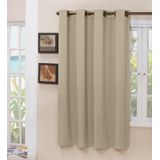 1 Folha Blackout Tecido Bege 1,40x1,50 Corta Luz 100%
