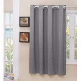 1 Folha Blackout Tecido Cinza 1,40x1,50 Corta Luz 100%