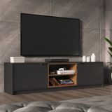 Rack Para Tv 60 Polegadas 180cm X 48cm Grafite/montana