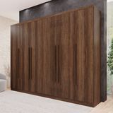 Guarda-roupa 6 Portas 6 Gavetas Angra Expresso Móveis Imbuia