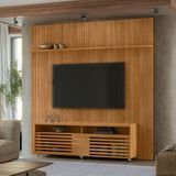Rack Com Painel Para Tv Até 75 Polegadas New Prestige Cumaru