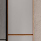 Paneleiro Dispenseiro 2 Portas 1 Gaveta 100% Mdf Lumina Itatiaia Cinamomo/fendi