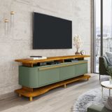 Rack Para Tv De 75 Polegadas Guarapari Naturalle/pistache