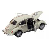 Super Carrinho Ferro Fusca Clássico 1/32 Miniatura Coleção