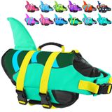 Colete Salva-vidas Para Cães Fragralley Shark Fin De Nylon De Alta Flutuabilidade