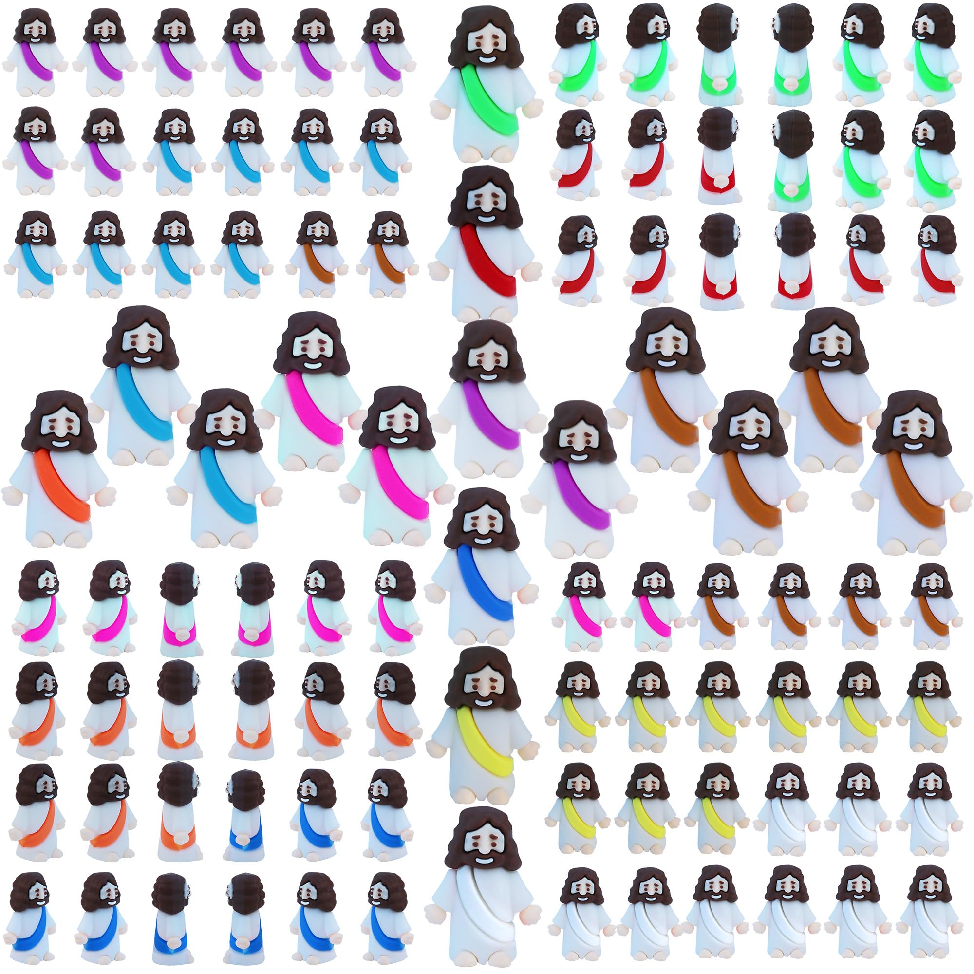 Mini Jesus Figures Xiawalangzhuo 400 Peças De Lembrancinhas Para A Festa De Páscoa