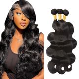 Pacotes De Cabelo Diexrlamx Body Wave Brazilian Virgin Remy 40cm