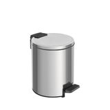 Lixeira Com Pedal Tramontina Loop Aço Inox Polido 3 Litros Tramontina