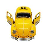 Super Miniatura 1:32 Fusca Taxi Colecionador Carros Metal