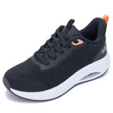 Sapatos De Caminhada Femininos Ephiza Com Suporte De Arco, Pretos, Tamanho 9,5