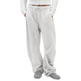 Calça De Moletom Faiable Wide Leg Barrel, Unissex, Cinza
