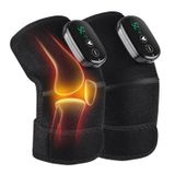 Massageador De Joelho Aquecido Yuanbo Cordless Electric 3 Em 1 (pacote Com 2)