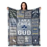 Cobertor Pazisol Christian Presentes Para Homens E Mulheres 150x200cm