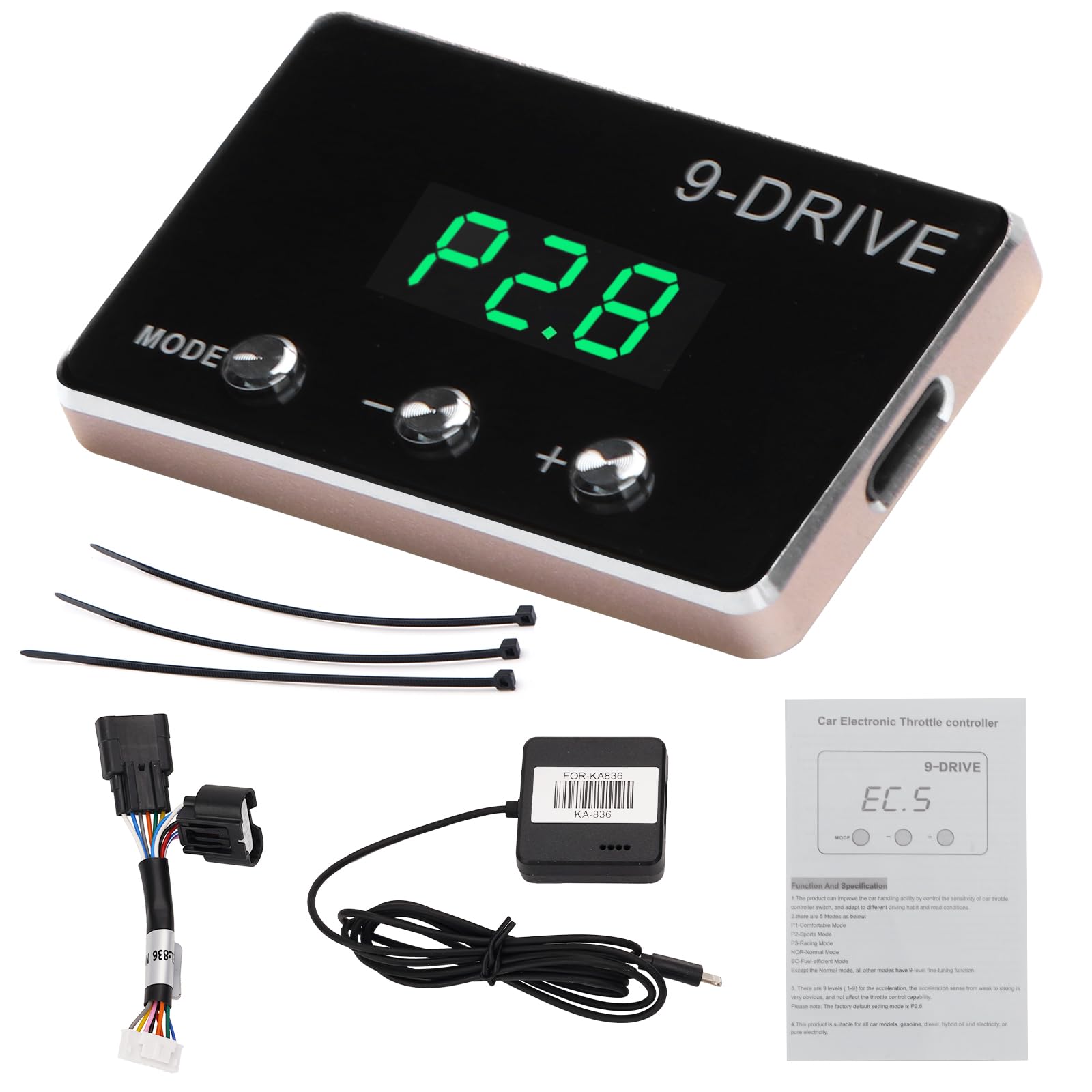 Controlador De Resposta Do Acelerador Yibeico Para Honda City Tom City Civic Crz Fit Insight Jazz Odyssey Pilot