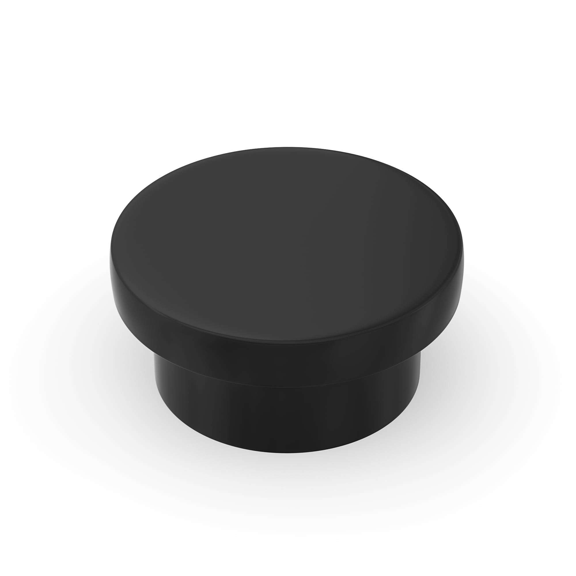 Knobs Homdiy Black Zinc Alloy, Pacote Com 30 Parafusos
