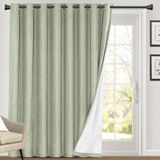 Cortinas Princedeco 100% Blackout Linen W254 X L274cm Sage