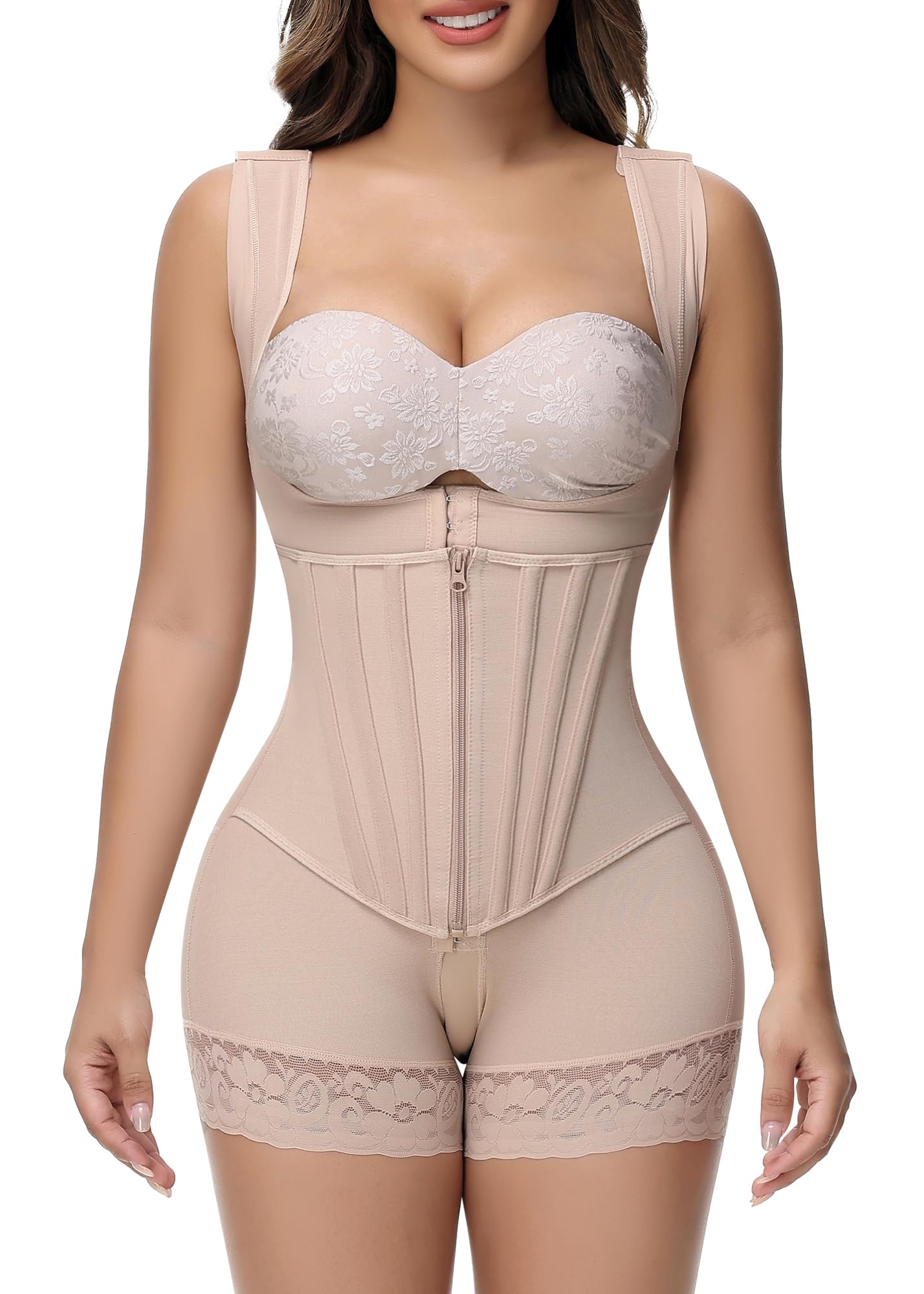 Vestuário De Compressão Faja Colombiana Post Lipoaspiration Plus Size