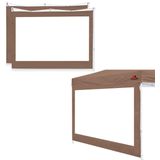 Parede Lateral Para Dossel Frame Scocanopy 10x10, Pacote Com 3 Janelas Transparentes