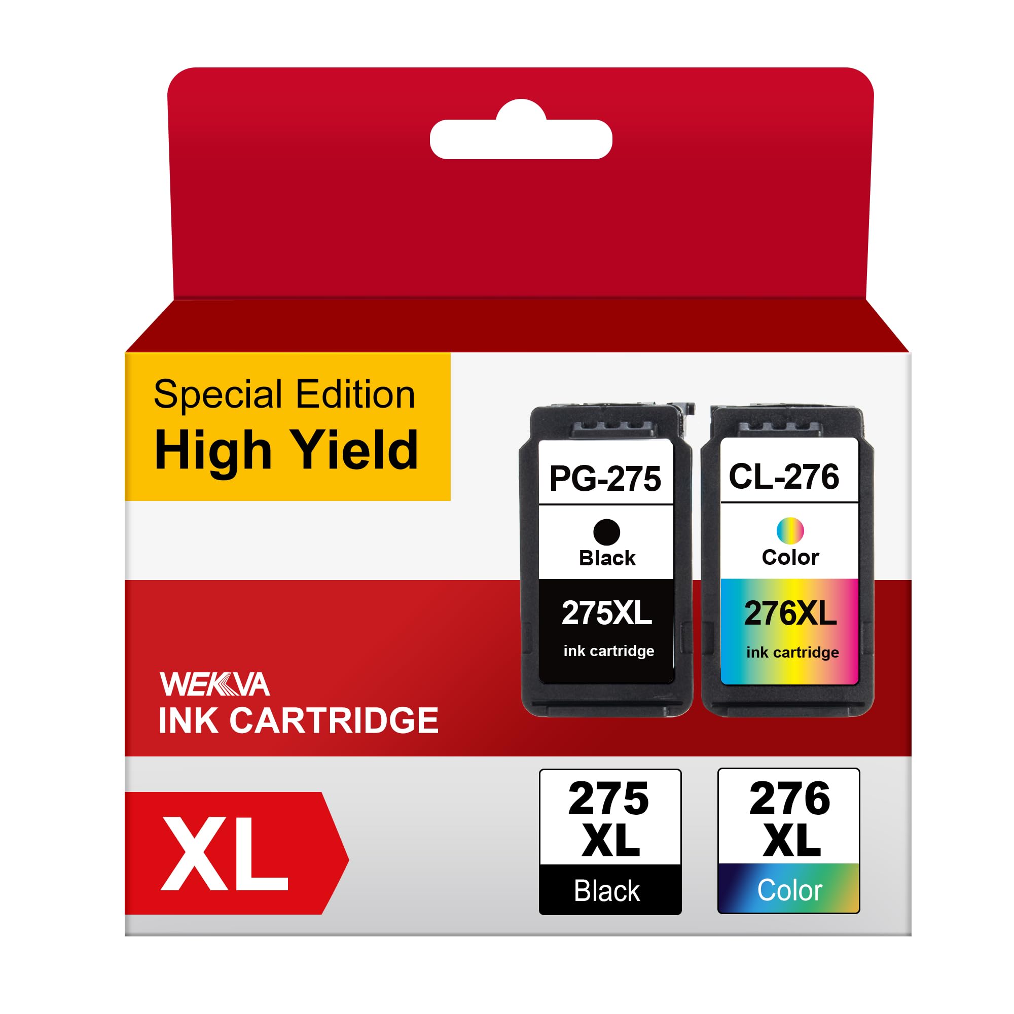 Cartuchos De Tinta Hugkiu 275xl 276xl De Substituição Para Canon 275 276