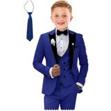 Conjunto Formal De 5 Peças Suit Tesscy Boys Slim Fit