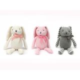 Bichos De Pelúcia Fluffyfun Bunny Rabbit Algodão Orgânico 200g