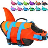 Colete Salva-vidas Para Cães Fragralley Shark High Buoyancy Nylon Pfd