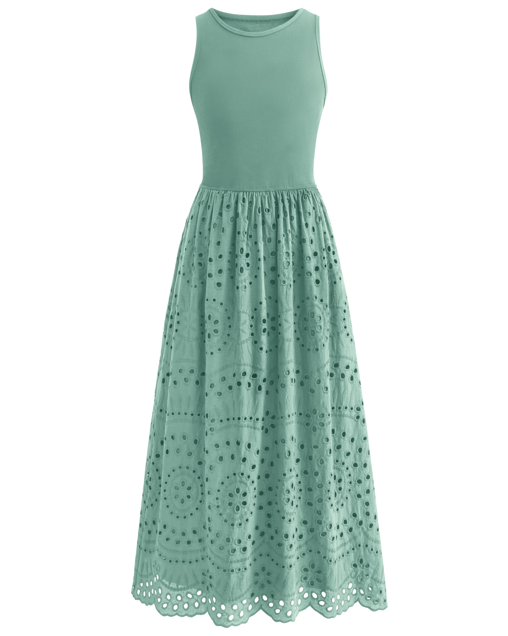 Dress Dowerme Summer, Feminino, Casual, Sem Mangas, Vestido Maxi Evasê