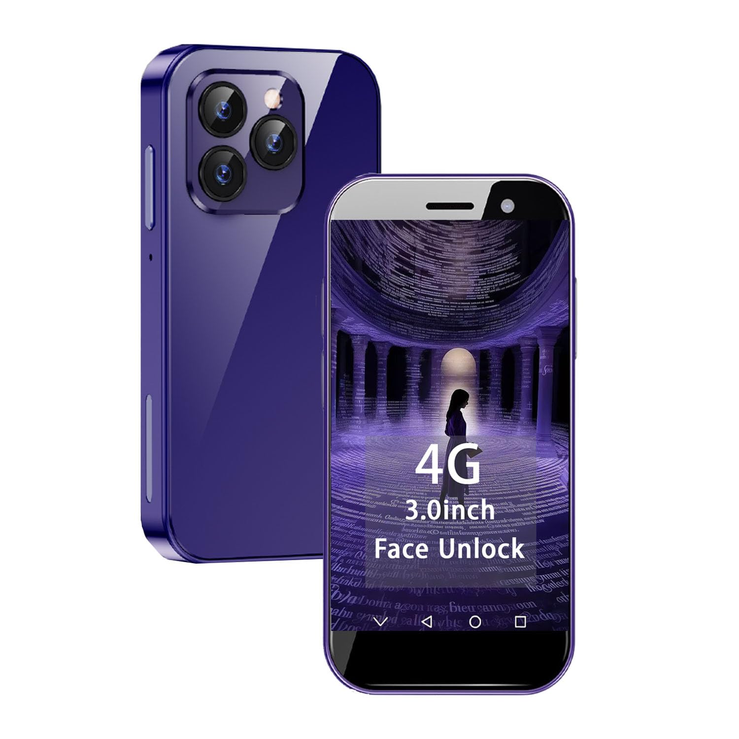 Smartphone Ibozou Mini 4g Desbloqueado 3.0" 3+32gb Quad-core