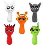 Brinquedo De Pelúcia Sprunki Plush De 20 Cm Para Fãs No Aniversário De Natal