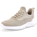 Tênis Akk Slip On Para Homens, Bege, Tamanho 7, Leves