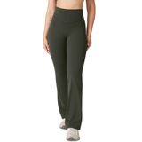 Leggings Unissu Hugcurve Sem Costura Frontal, Cintura Alta, Leggings Flare