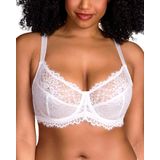 Sutiã Minimizer Hsia Plus Size Underwire Com Cobertura Total Branca