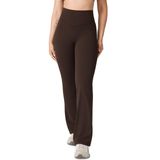 Leggings Unissu Hugcurve Sem Costura Frontal, Cintura Alta, Flare