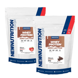 Kit 2x Whey Protein Zero Lactose 900g New