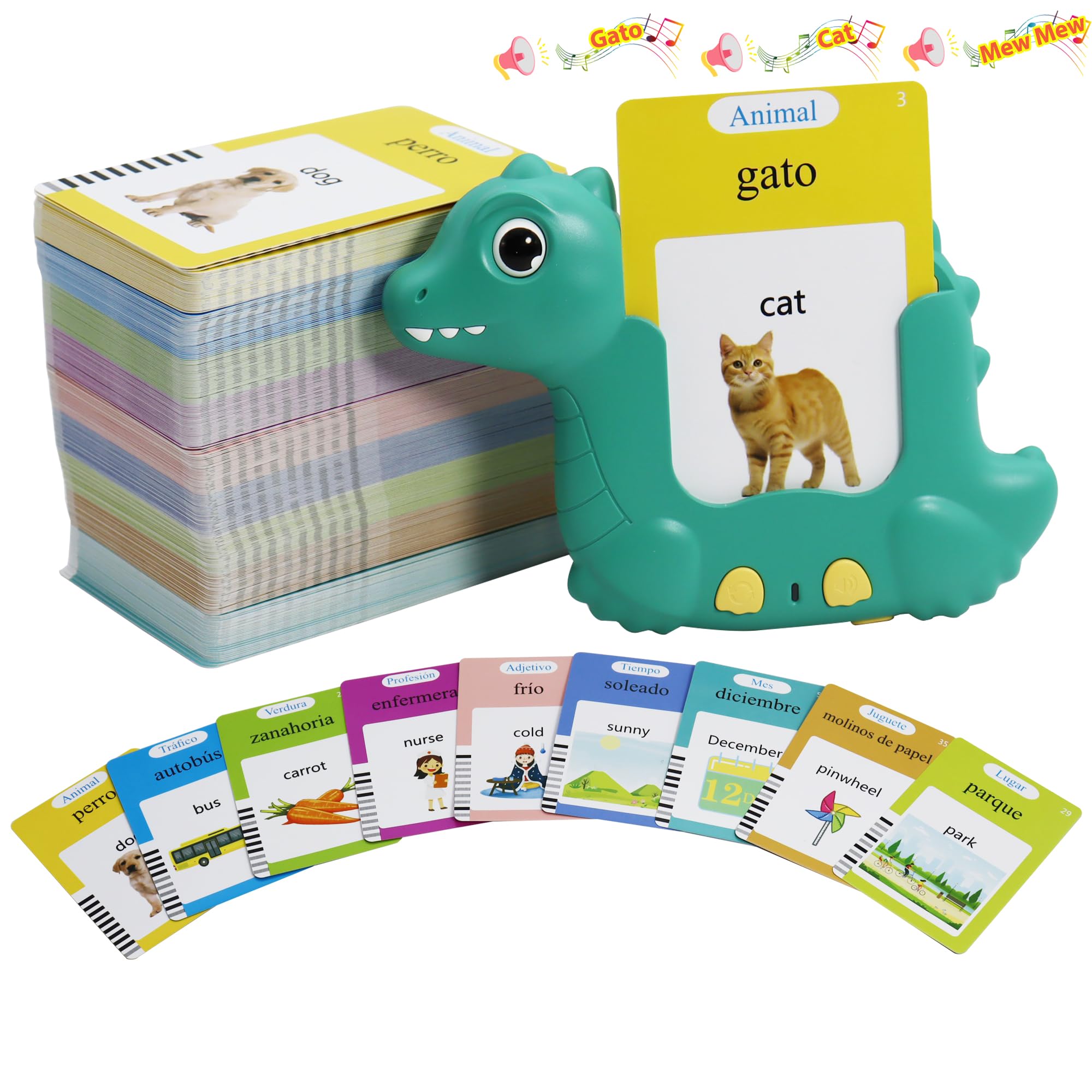 Talking Flash Cards Mayaphilos Bilingual 510 Sight Words