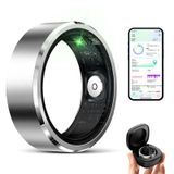Rastreador De Fitness Smart Ring Qjijolz Frequência Cardíaca E Oxigênio Sanguíneo