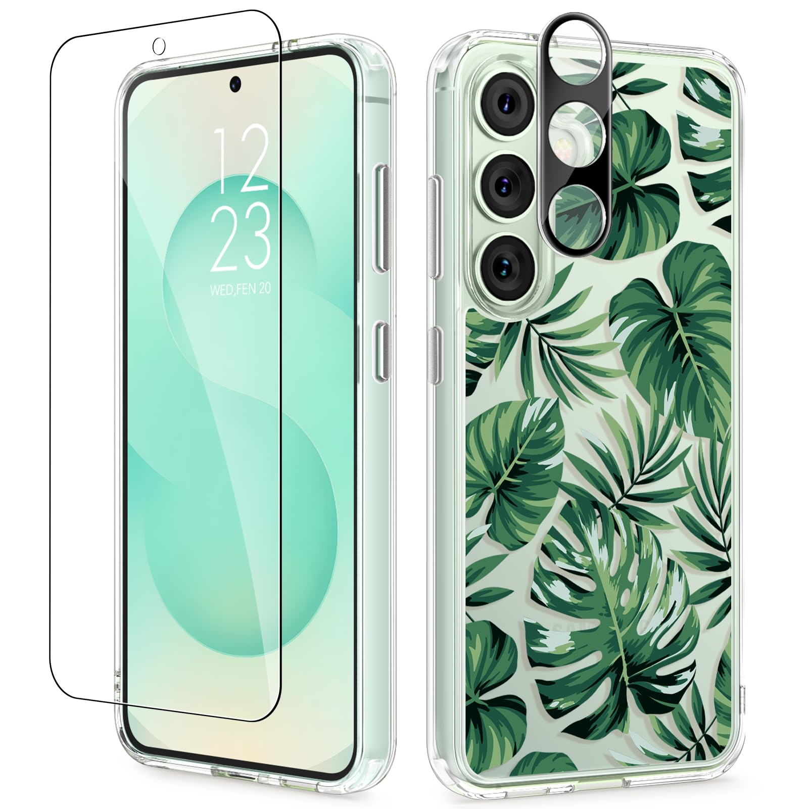 Capa De Telefone Gviewin Para Samsung Galaxy S25 Plus Com Protetor