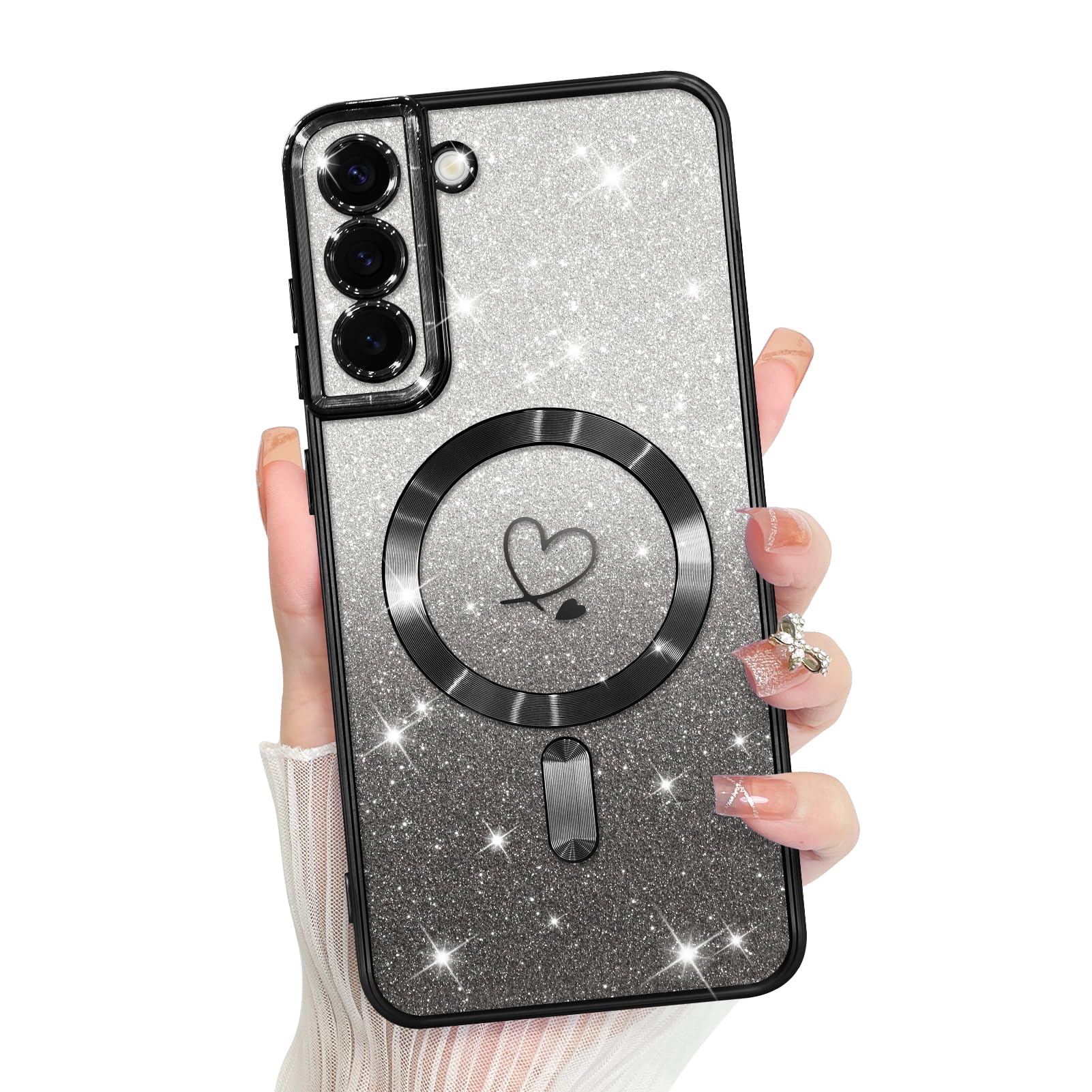 Capa De Celular Bonoma Compatível Com Samsung Galaxy S22 Preta